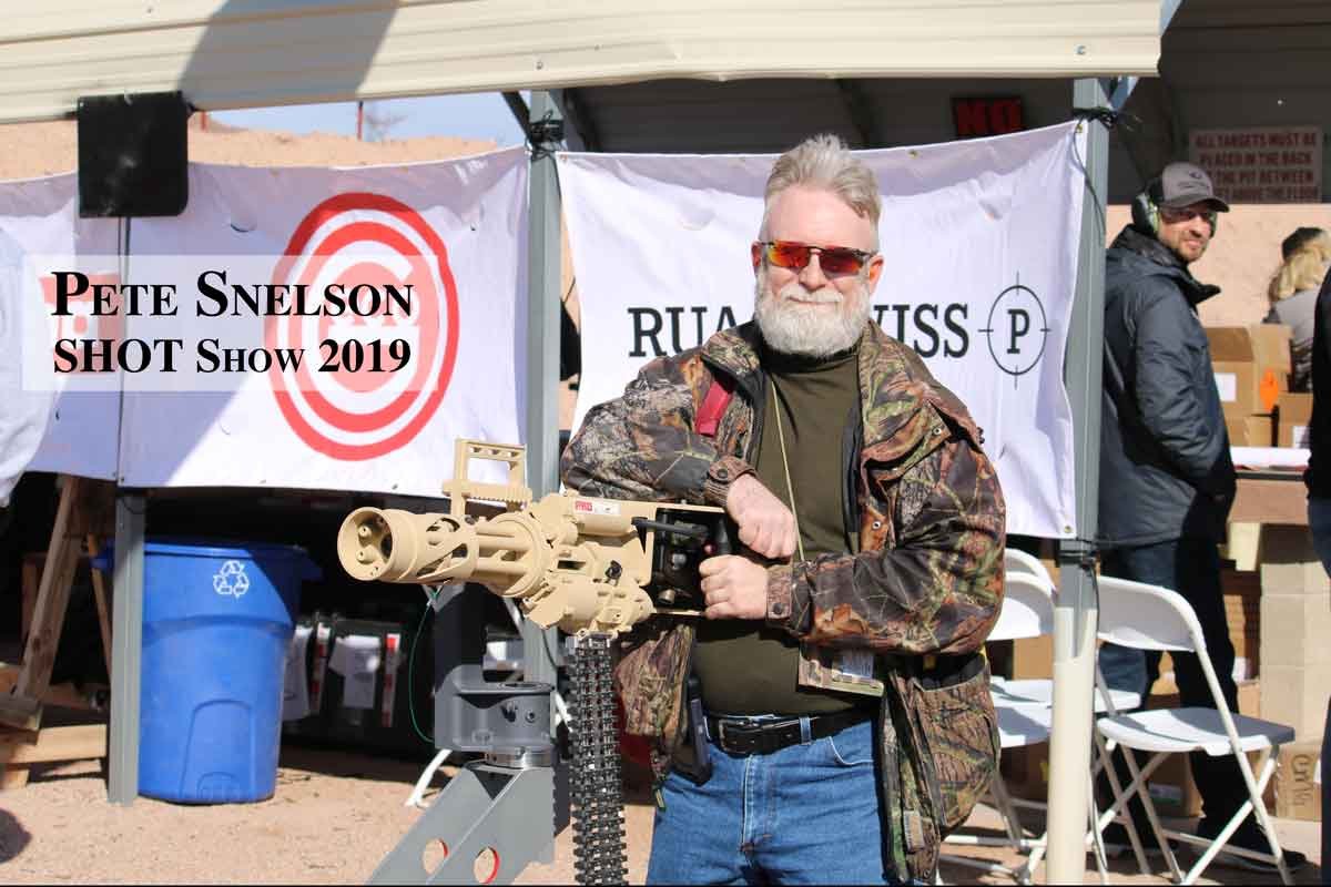 Pete Snelson at SHOT Show 2019