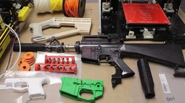 “No completed firearms or fully functional 3D-printed firearms were seized from the home."