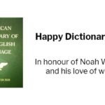 Noah Webster: Happy Dictionary Day