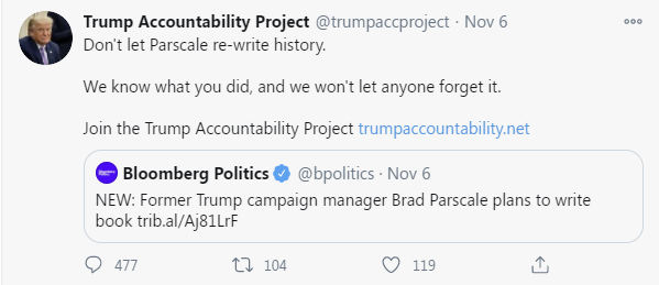 Don't Let Parscale rewrite history