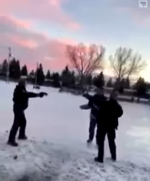 Calgary Police Service Constables Threaten to Taser Hockey Player