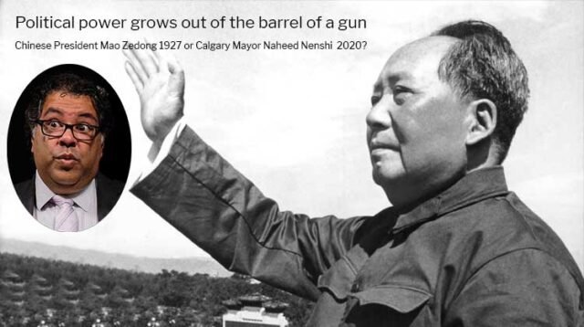 Political power grows out of the barrel of a gun