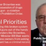 Ontario Drug Dealer Paul Alexander Brownlee Violates Firearm Prohibition Order