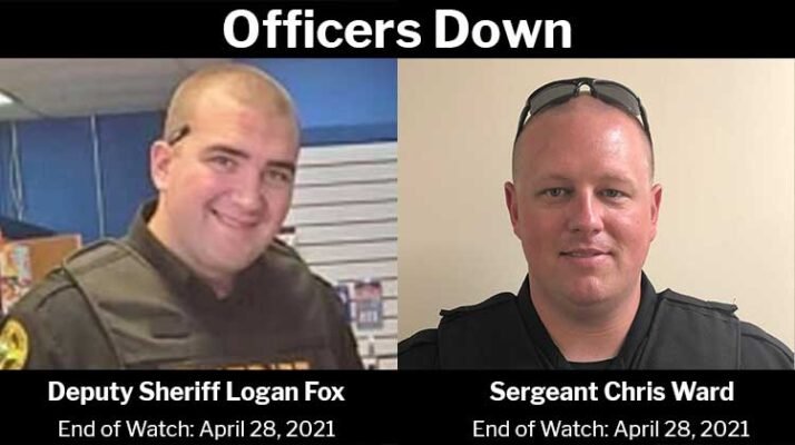 Officers Down: Sergeant Chris Ward and Deputy Sheriff Logan Fox ...