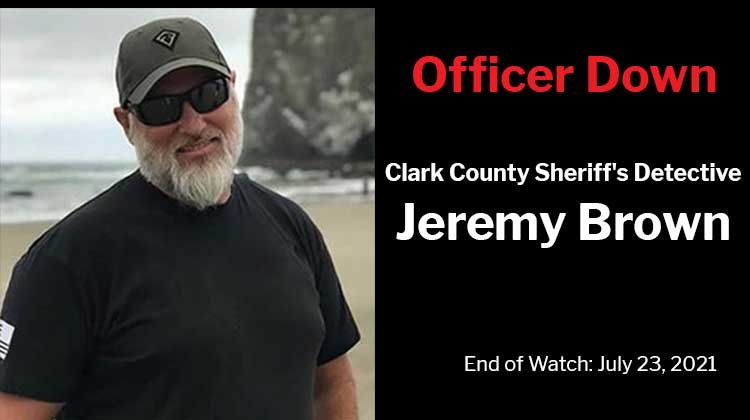 Clark County Sheriff's Office Detective Jeremy Brown