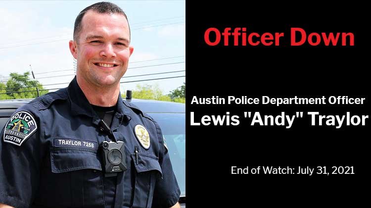 Officer Down: Austin Police Department Officer Lewis "Andy" Traylor