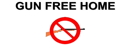 Gun-Free-Home-Sign