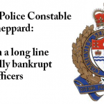Theiving Ottawa Police Constable Todd Sheppard