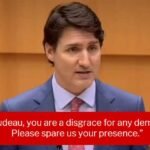 EUMP Christine Anderson: "Mr. Trudeau, you are a disgrace for any democracy. Please spare us your presence."